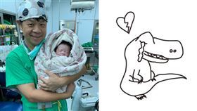 3月2日正是綺綺的18歲冥誕，曾經接生綺綺的台大婦產科醫師施景中表示，「她真的回來了。」（圖／翻攝自施景中臉書）