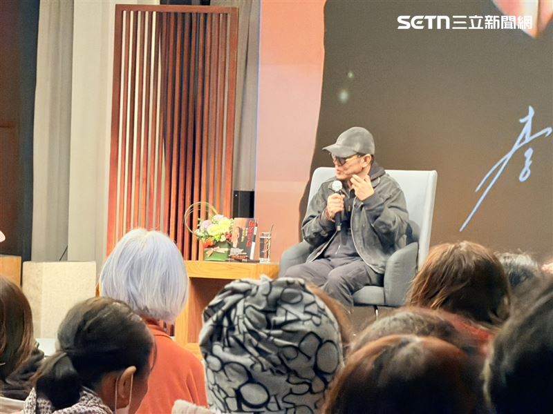 李連杰來台出席心靈講座，分享自己在人生轉折與身心考驗中的體悟。（圖／記者王培驊攝影）