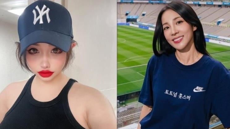 因健康因素暫停活動的朴春,3日突然在個人Instagram上傳手寫內容,點名隊友Dara涉及吸毒,引發外界震驚。(圖/翻攝自朴春、Dara IG)