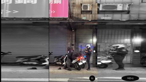 沒戴安全帽被開單！新北男抓狂頭猛撞機車