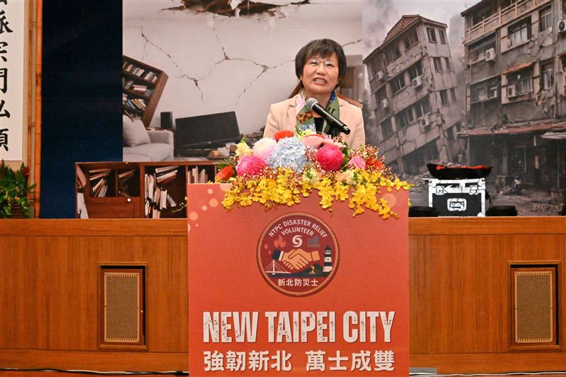 內政部長劉世芳今（4）日前往「115年度防災士開訓典禮暨2萬人防災士里程碑活動」。（圖／內政部提供）