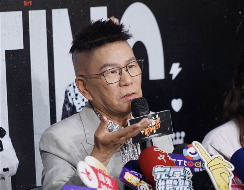 沈玉琳接受聯訪。（圖／記者趙于瑩攝影）