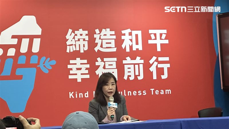 尹乃菁回應趙少康批鄭麗文「太不像話」。（圖／記者詹宜庭攝影）