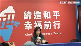 尹乃菁回應趙少康批鄭麗文「太不像話」。（圖／記者詹宜庭攝影）