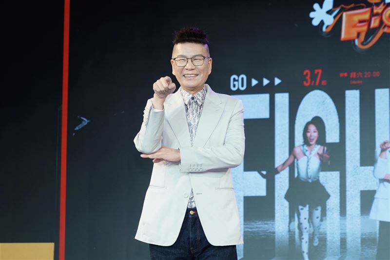 沈玉琳曾和許維恩主持。(圖/記者趙于瑩攝影)