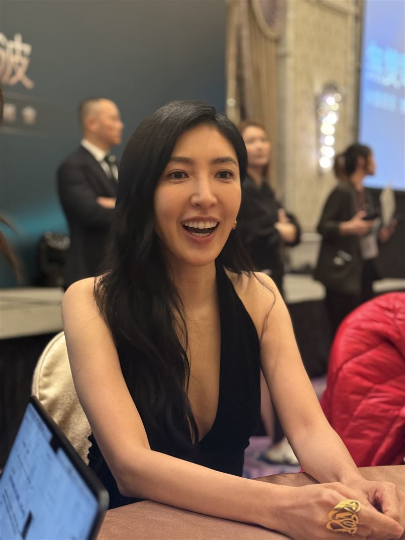 楊謹華首接電波品牌大使。（圖／記者宋亭誼攝影）