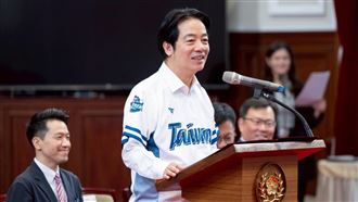 WBC賽事即將開打，賴清德呼籲全台國人為Team Taiwan加油（圖／總統府提供） 