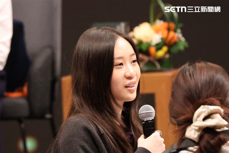 李連杰和小女兒Jada分享自己憂鬱症的親身經歷，並鼓勵飽受病痛之苦的人。（圖／記者鄭孟晃攝影）