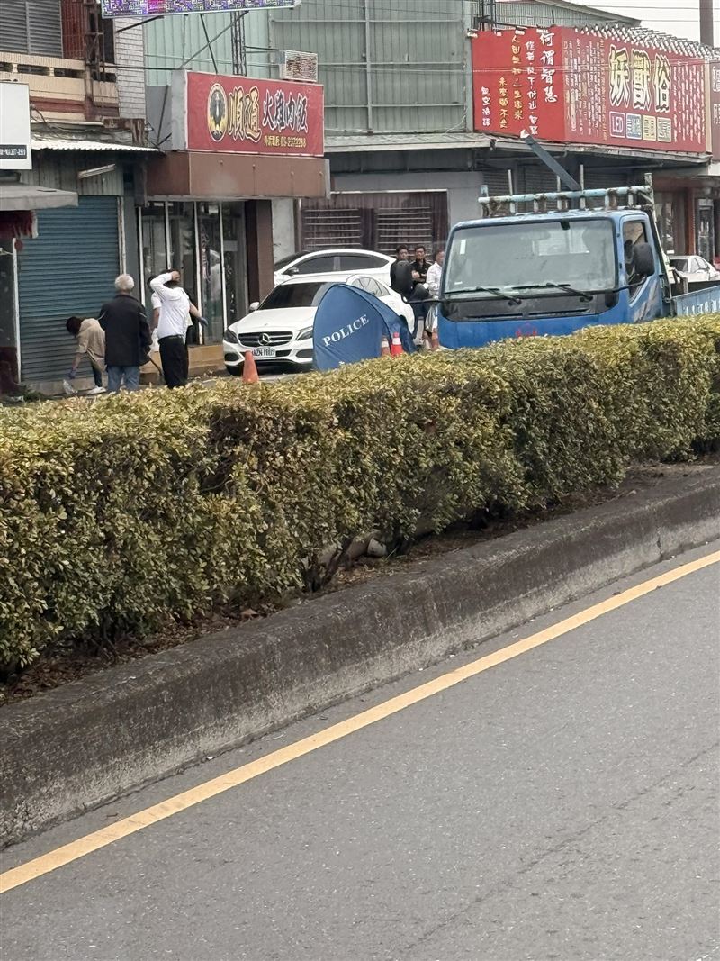 女騎士騎車行經北港路時，與同向聯結車發生撞擊，慘死輪下。（圖／翻攝自嘉義綠豆大小事臉書）