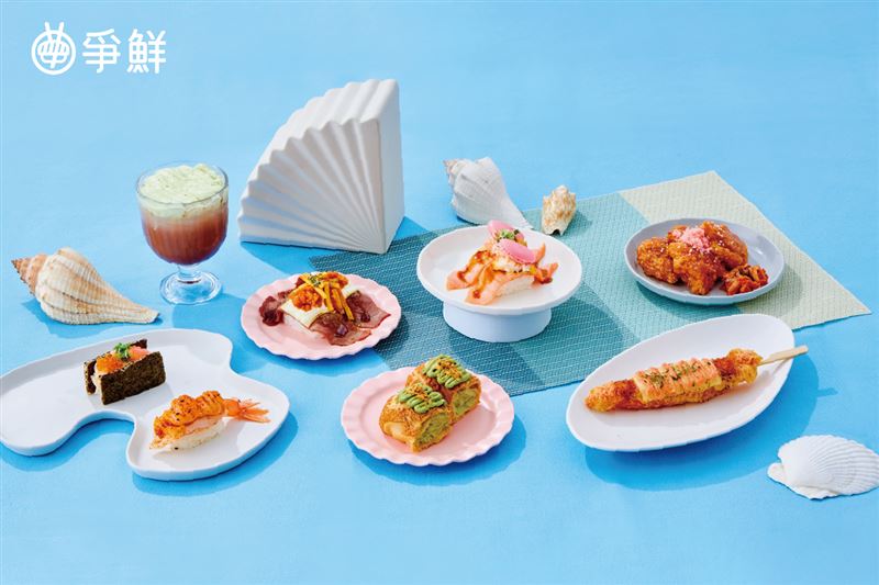 爭鮮/爭鮮PLUS攜手李多慧推出5款期間限定餐點。(圖／爭鮮提供）