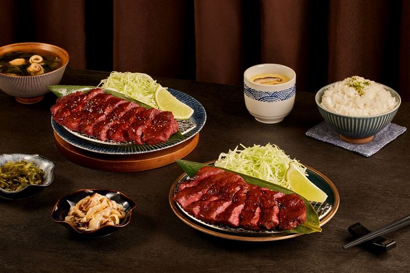 品田牧場新定食「醬烤板腱牛排定食」。(圖/品牌業者提供)