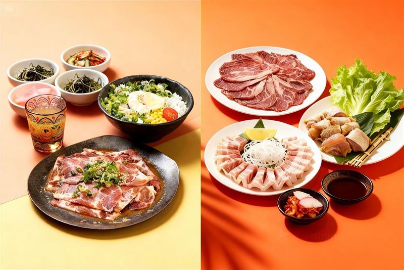 鉄鮮森&燒肉Queen新菜套餐。(圖/品牌業者提供)