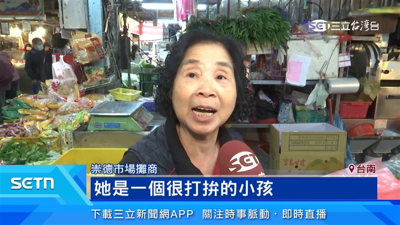 崇德市場攤商對卓佩于讚譽有加