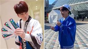 WBC／看好台灣C組第一晉級！蔡阿嘎穿日本戰袍「親赴東京做法事」（圖／翻攝自蔡阿嘎臉書，三立新聞台）