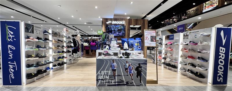 BROOKS台北忠孝SOGO門市正式開幕。（圖／品牌業者提供）