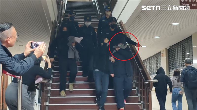 陳麗珊100萬元交保。（圖／翻攝畫面）