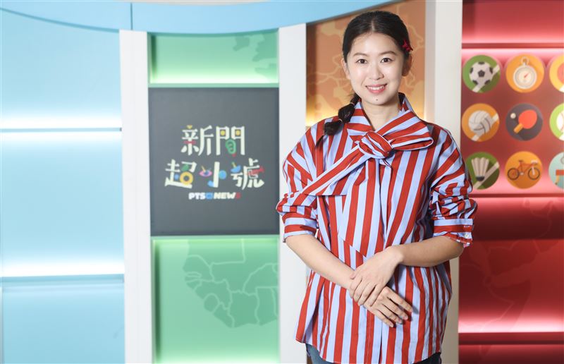 李可心最欣賞CNN主播克莉絲汀&middot;艾曼普。（圖／小公視提供）