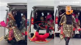 金吒大太子,王世堅,家將,紅燈,廂型車,台東,十二星君,元宵節（圖／佟德威提供）