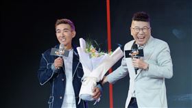 潘若迪（左）幫沈玉琳站台。（圖／記者趙于瑩攝影）