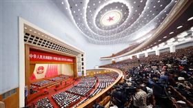3月5日，中國第十四屆全國人民代表大會第四次會議在北京人民大會堂開幕。（圖／翻攝自中新網）