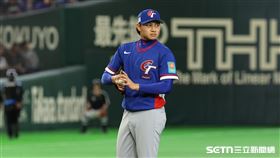 WBC台澳戰，台灣隊先發投手徐若熙4局無失分。（圖／特派記者劉彥池攝影）