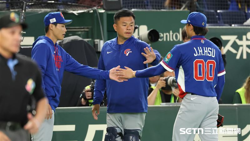 WBC台澳戰，台灣隊先發投手徐若熙4局無失分。（圖／特派記者劉彥池攝影）