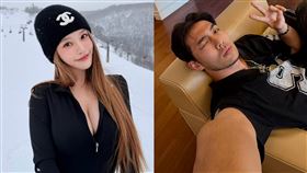 蔡瑞雪、那個凱文。（圖／翻攝自蔡瑞雪、那個凱文IG）