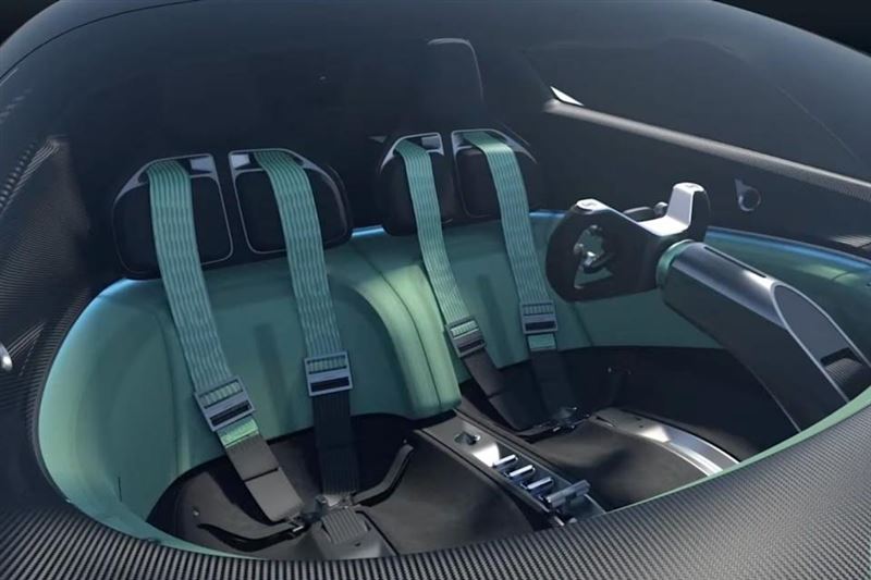 座艙以駕駛為核心的極簡布局為主軸。（圖／翻攝Xiaomi網站）