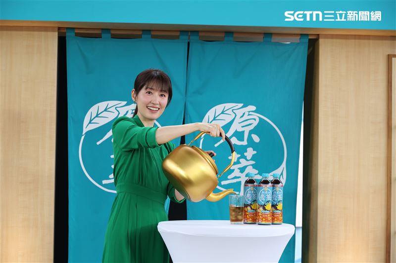 田中千繪透露婚禮過程被夏宇童母親的致詞感動落淚。(圖/記者鄭孟晃攝影)