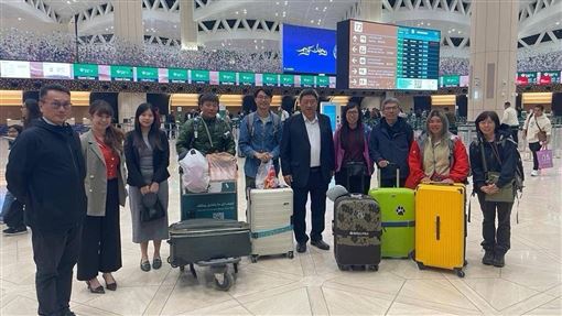 滯留卡達10台人抵沙國首都　我駐處助離境