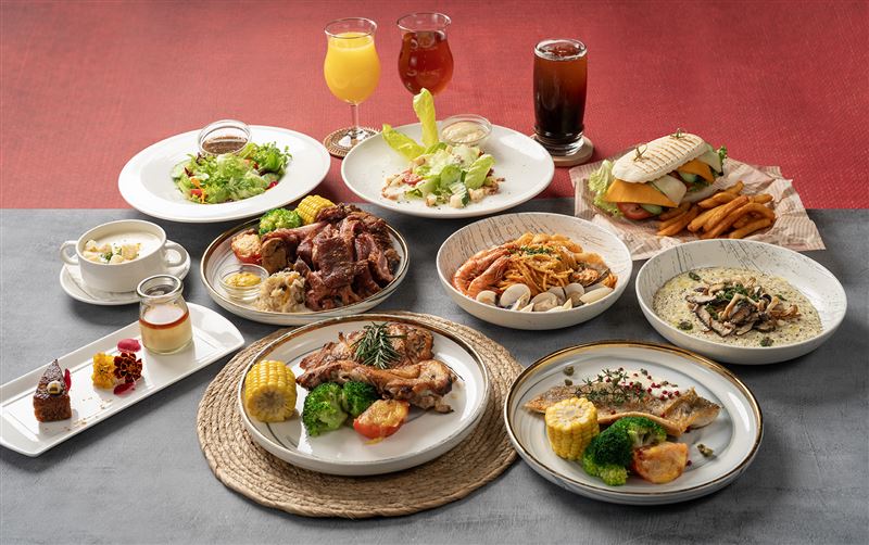 ABar「Afternoon to Night主廚特選雙人套餐」，橫跨義法與德式風味。（圖／飯店旅宿業者提供）