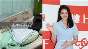 顏曉筠車禍復工後首度露面。（圖／翻攝自臉書、記者趙于瑩攝影）