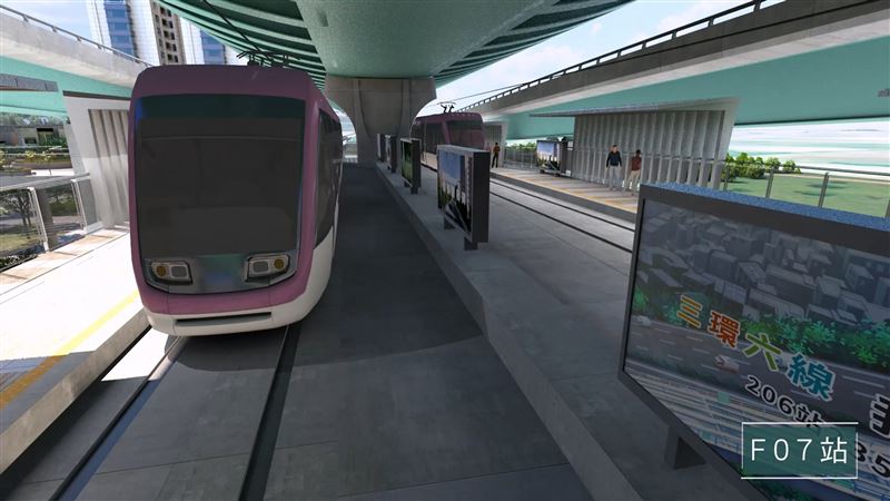 捷運五股泰山線已通過環評，李政安表示，現在只剩行政院核准，核准後7年內可完工。（圖／新北捷運局提供）