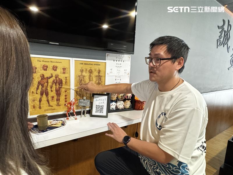 領10萬開外掛！台南工程師「1年拿2證照」轉行推拿師，背後原因暖哭網。（圖／勞動部雲嘉南分署提供）