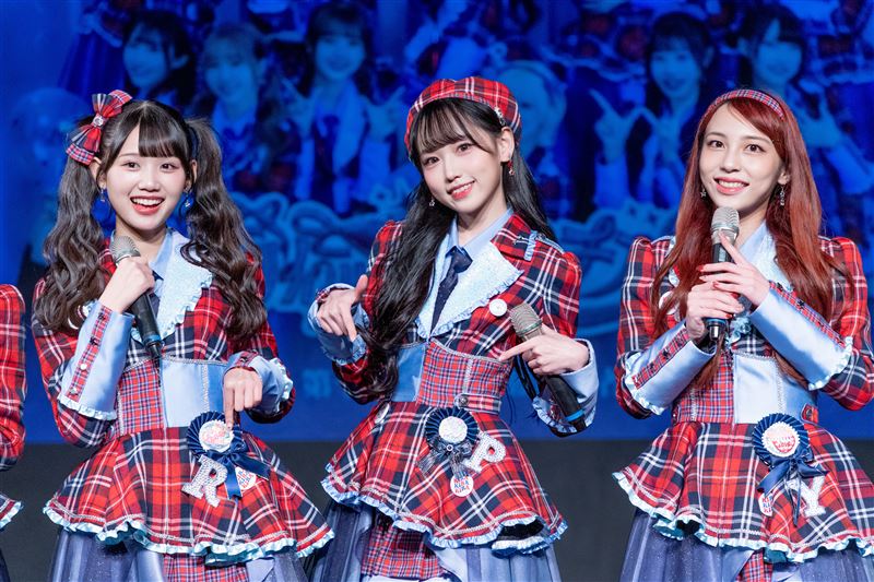 「TPE48」左起林于馨、伊品、林易沄。（圖／好言娛樂提供）