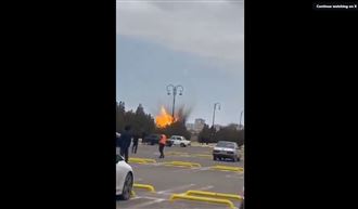 新／伊朗飛彈掉落亞塞拜然機場