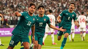 美伊戰事造成中東航空大亂，伊拉克恐怕因無法到場出賽，無緣世界盃。（圖／翻攝自X平台 @IraqFootball_EN）