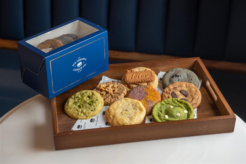 單片軟餅乾$68、六入餅乾盒$338(共8種口味)。（圖／品牌業者提供）