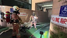身心障礙福利服務大樓,火警,新竹市,消防局（圖／翻攝畫面）