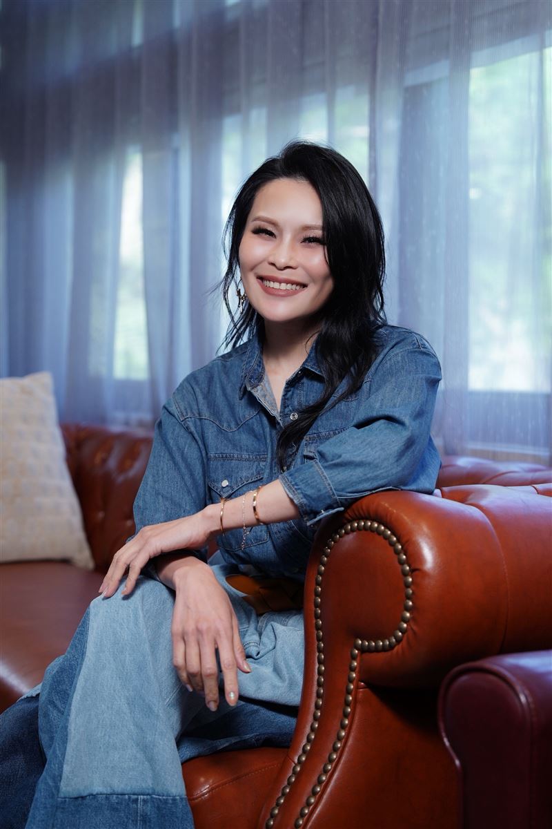 周蕙接續蕭敬騰前往上海，「晴女」體質也發威。（圖／記者趙于瑩攝影）