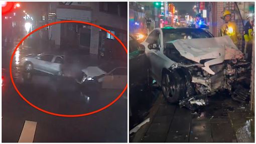 宜蘭賓士沒煞車撞7車1命危　現場慘狀曝光