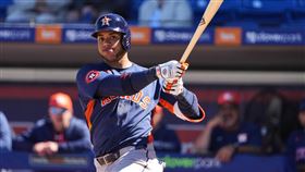 效力於休士頓太空人的多明尼加游擊手潘尼亞（Jeremy Pena）因右手中指指尖骨折，確定無法參加本屆經典賽。（圖／美聯社／達志影像）