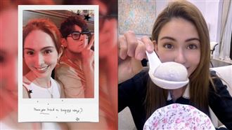 昆凌元宵節玩湯圓　金邊瓷碗意外成焦點