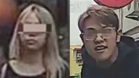 違停,太陽餅,按喇叭,台中,賓士猴,比手勢,三字經（圖／翻攝畫面）