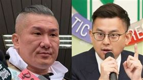 館長陳之漢（左）、新北市議員卓冠廷（右）。（組圖／資料照、民進黨提供）