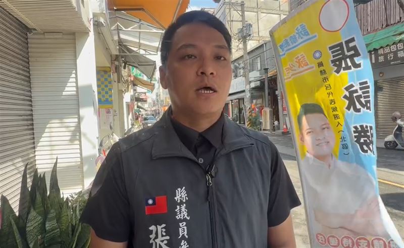 張詠勝澄清陳柏豪只是朋友的好友，對於他是否參與情蒐毫不知情。（圖／翻攝畫面)