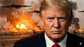 《伊朗：心智的帝國》曝光：西方曾三次錯過伊朗！中東今天危機其實早有預兆。（圖／翻攝自川普、Ayatollah Ali Khamenei臉書、翻攝自IG @ayatullah_syed_ali_khamenei、翻攝自X平台 @MarioNawfal、廣場出版提供）