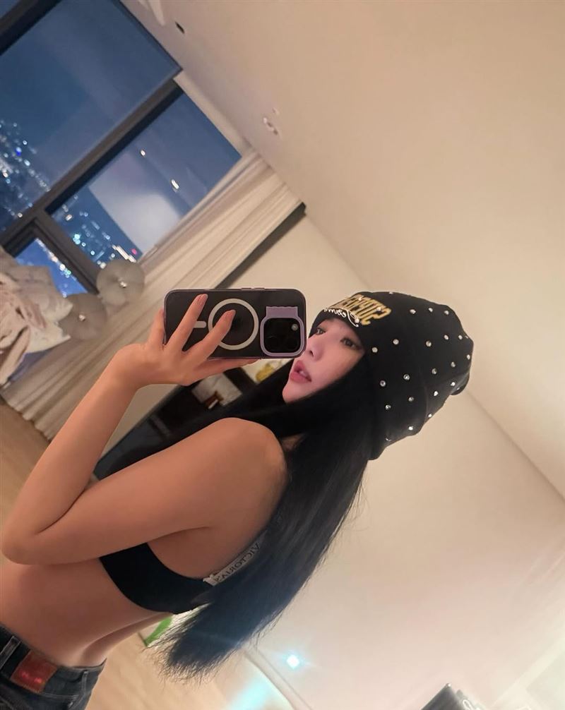 韓國女團aespa成員寧寧（Ningning）在直播中遭受黑粉攻擊。（圖／翻攝自IG @imnotningning）