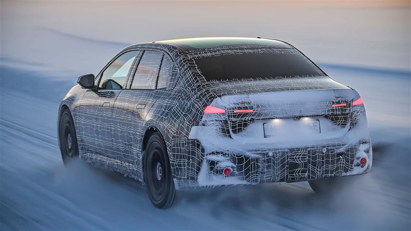 BMW i3在瑞典北部極寒地帶進行最終測試。（圖／翻攝BMW網站）