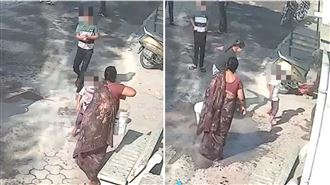 被4歲童潑顏料 奶奶怒「整桶沸水灌他頭」